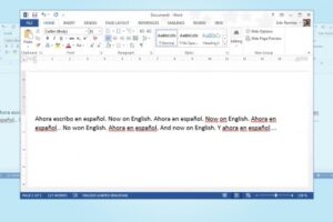 Cambiar idioma de documento en Word: guía fácil