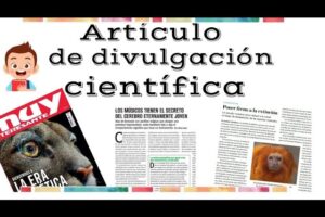 Ejemplos de artículos de divulgación científica para niños de primaria