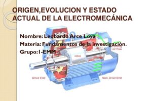 Origen y evolución de la ingeniería electromecánica: estado actual